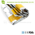Mylar Aluminium Emergency спальный мешок CE ISO изготовлен в Китае